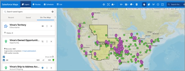 Salesforce Maps